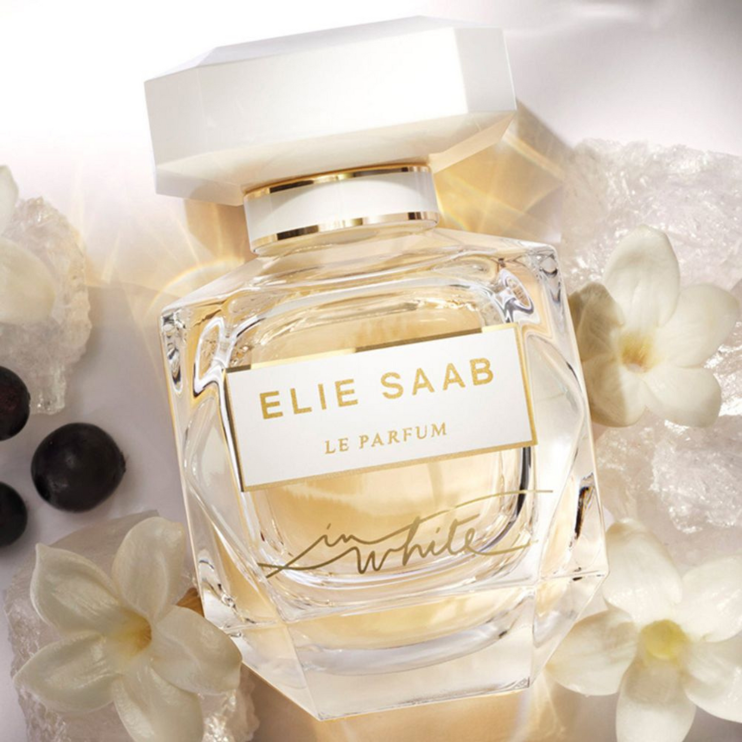 In White Parfum Elie Saab pour femme – Décante 10ml