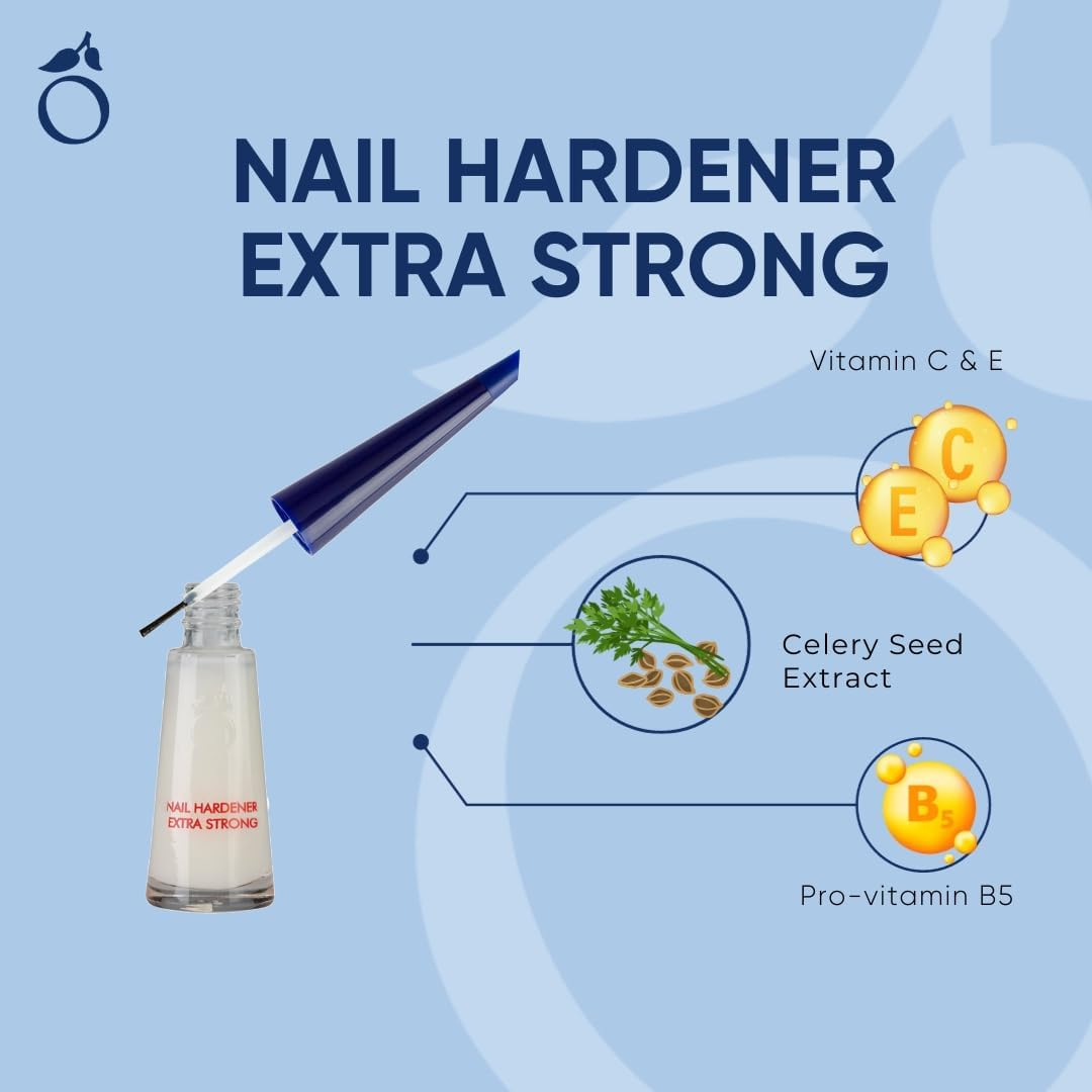 HEROME Vernis Durcisseur Extra Fort pour Ongles