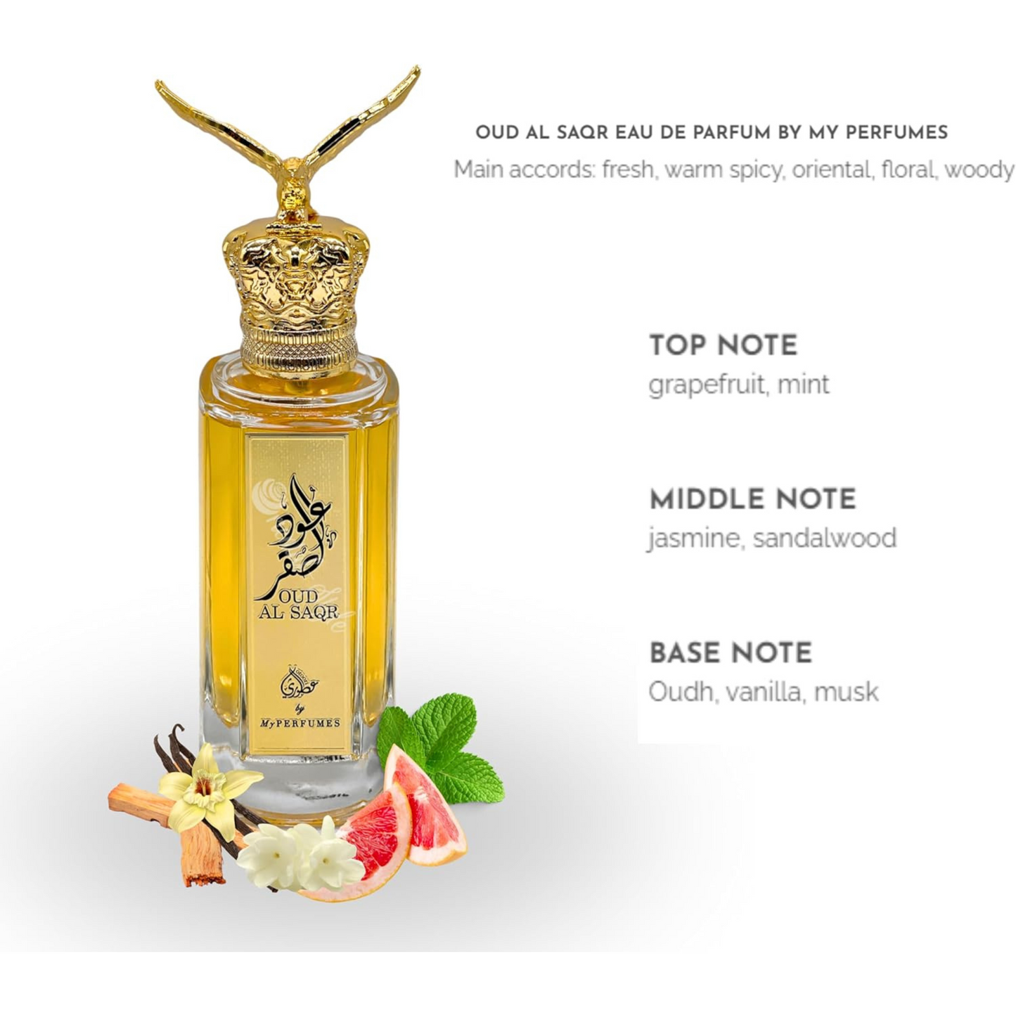 Oud Al Saqr Eau de Parfum - 100 ml