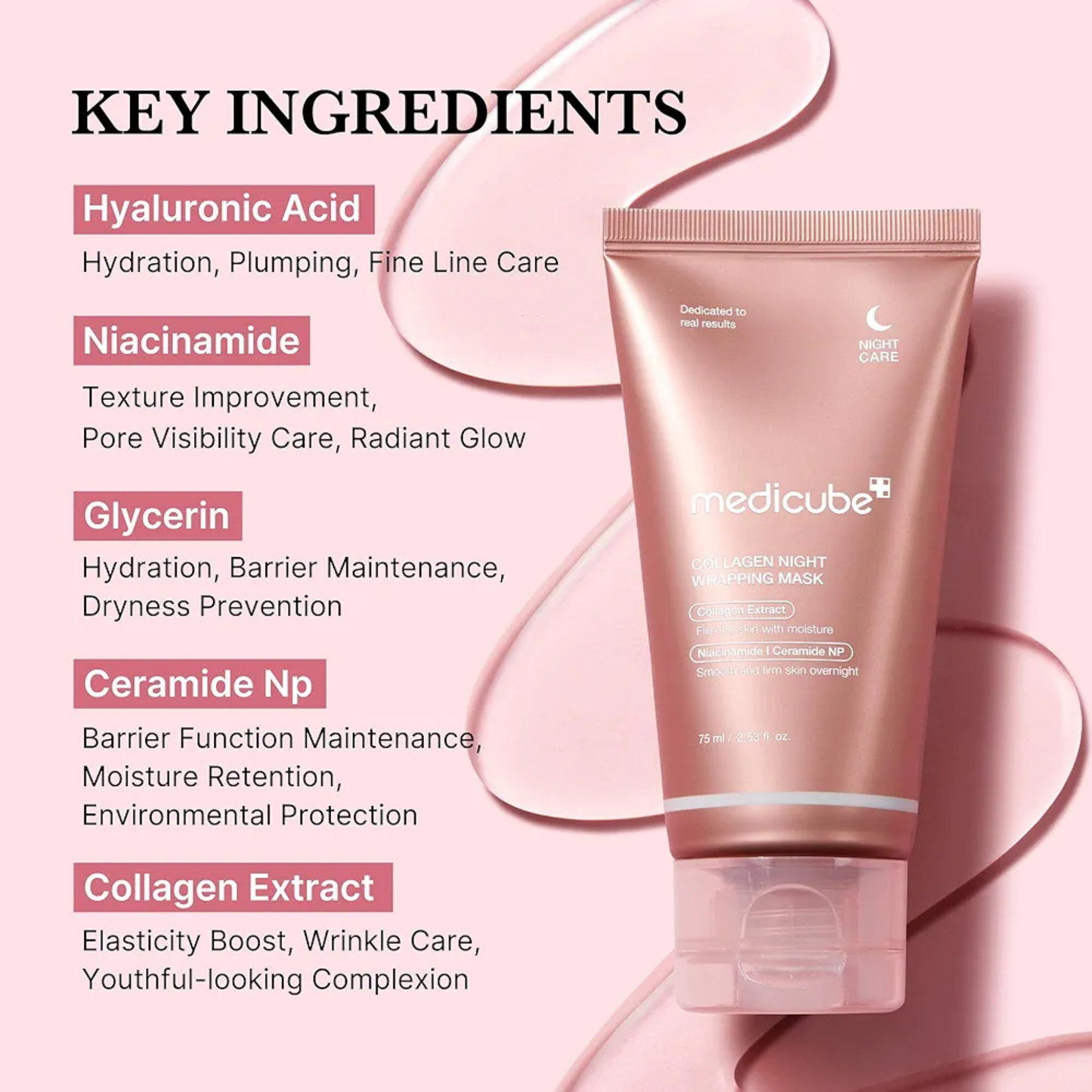 Masque Nuit Collagène Wrapping Mask – Medicube
