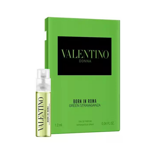 Valentino Donna Born in Roma Green Stravaganza Parfum pour femme Échantillon 1,2 ml