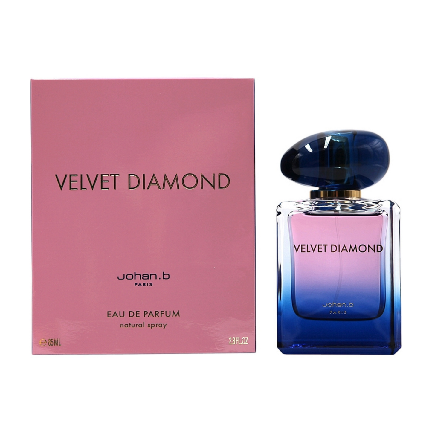 Velvet Diamond Eau de Parfum 85 ml – Johan.B (Pour femme)