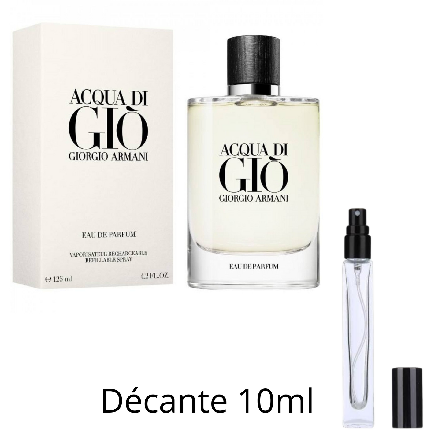 Acqua di Giò Eau de Parfum homme - Giorgio Armani Décanté 10 ml