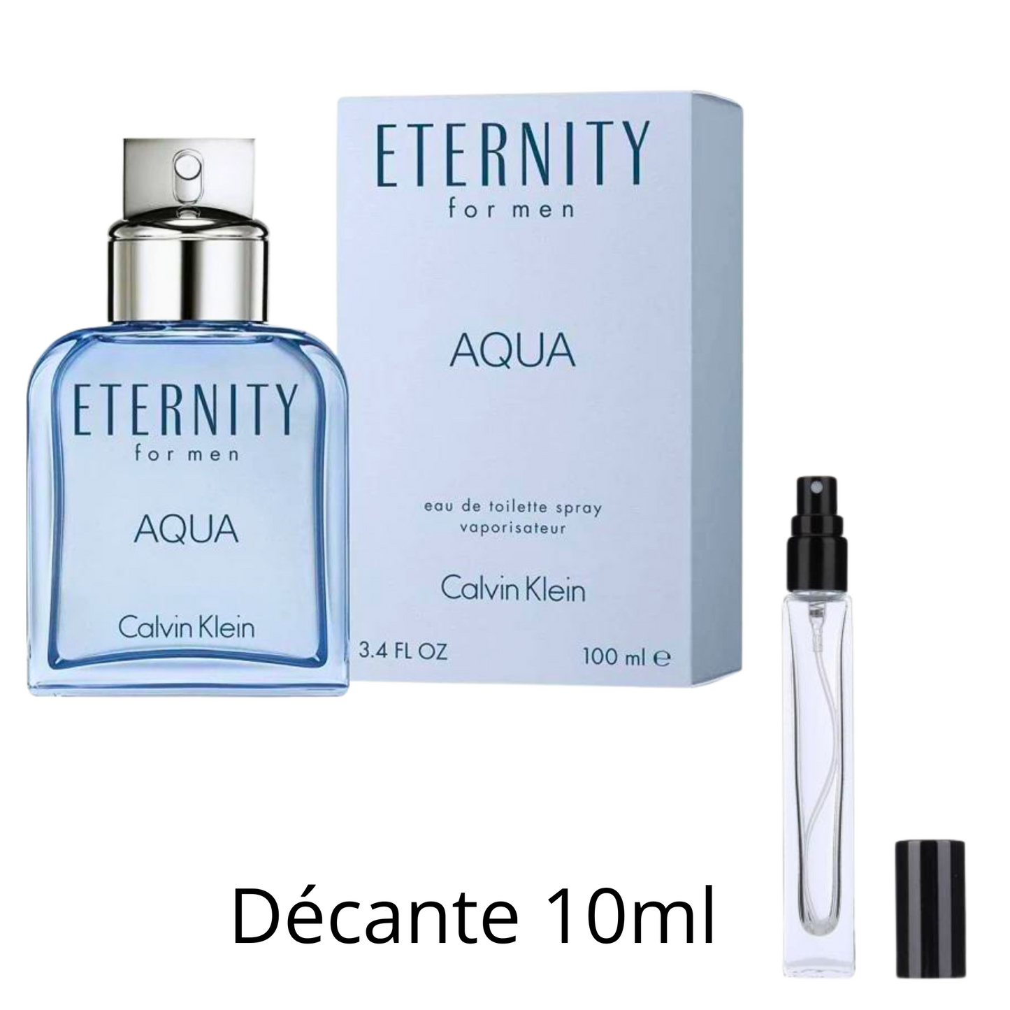 Calvin Klein ETERNITY Aqua for Men Eau de Toilette pour Homme - Décante 10 ml