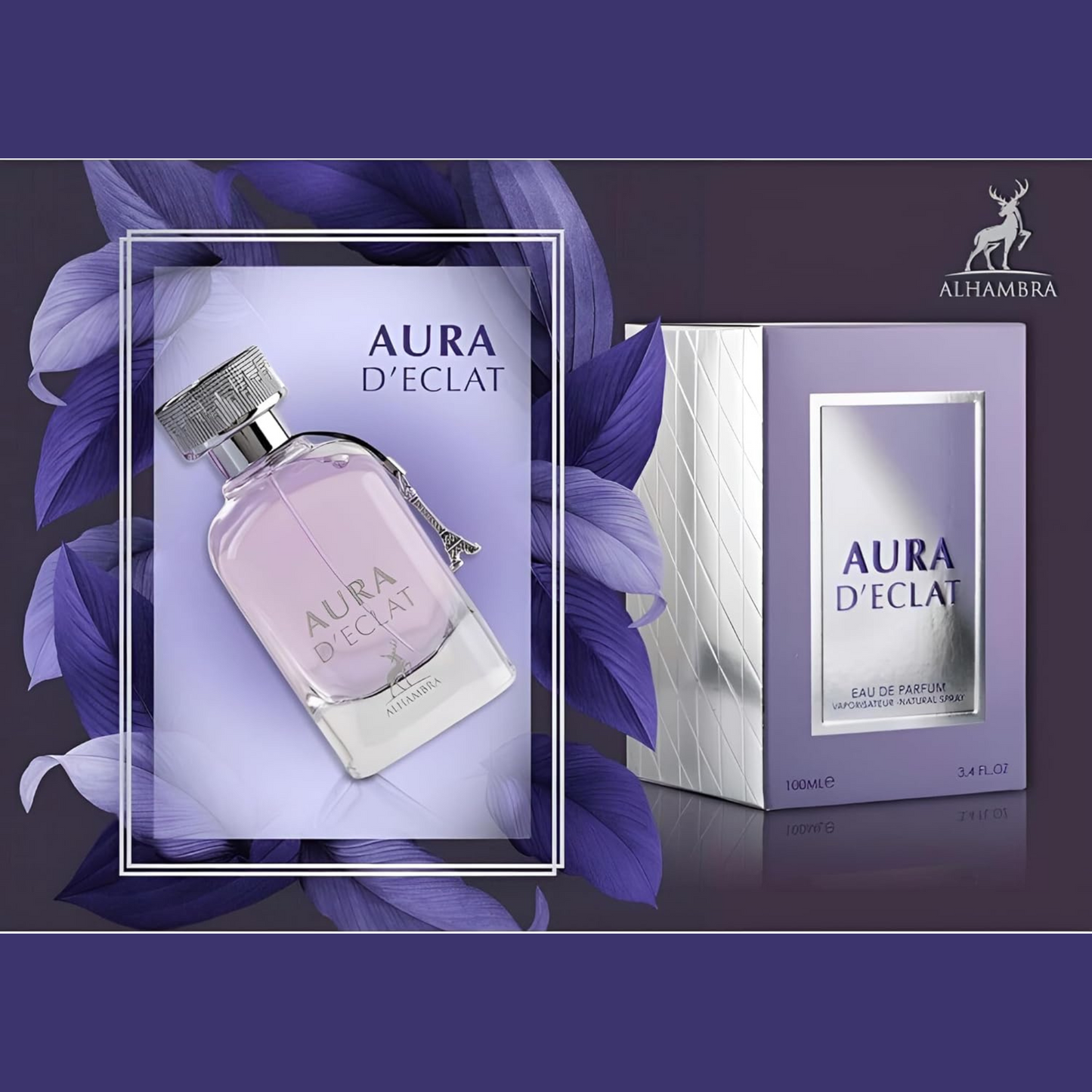 Aura D'Eclat Eau de Parfum par Maison Alhambra pour Femme