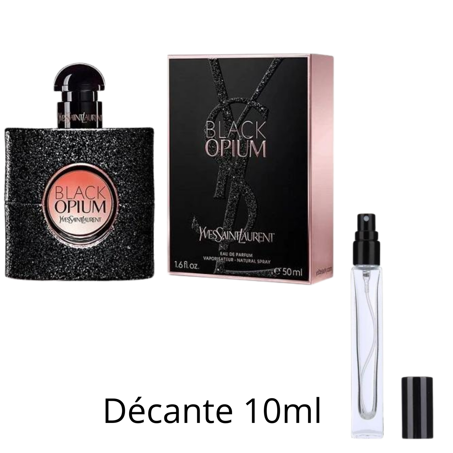 Black Opium Eau de Parfum - Décante 10ml par Yves Saint Laurent :