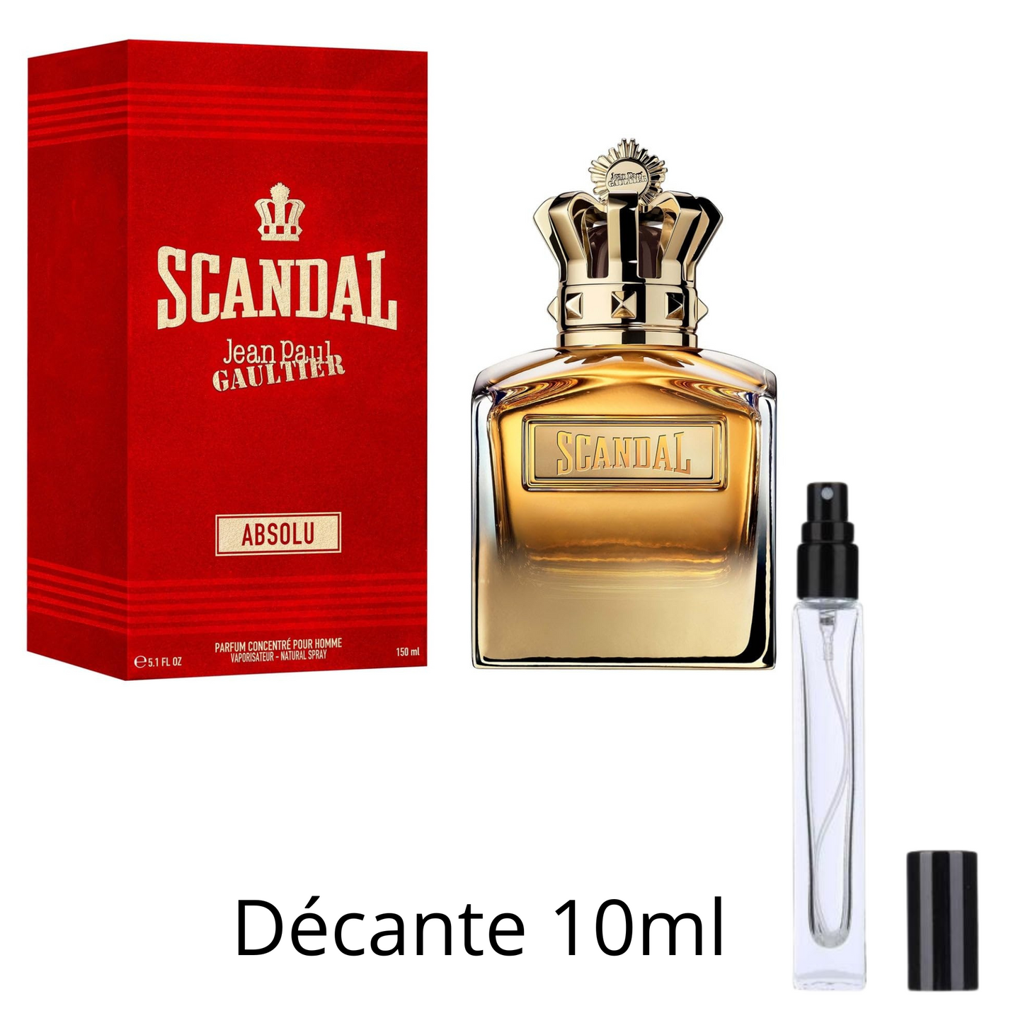 Scandal Absolu Eau de Parfum Intense homme – Décante 10 ml